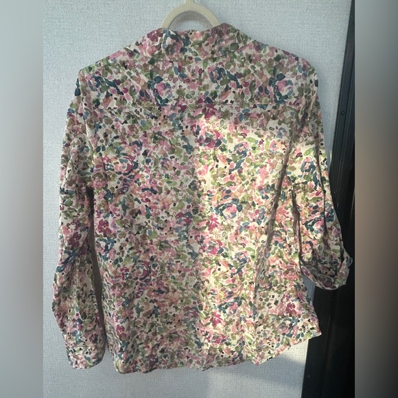 Coldwater Creek Multicolor Floral Blouse - Picture 6 of 9
